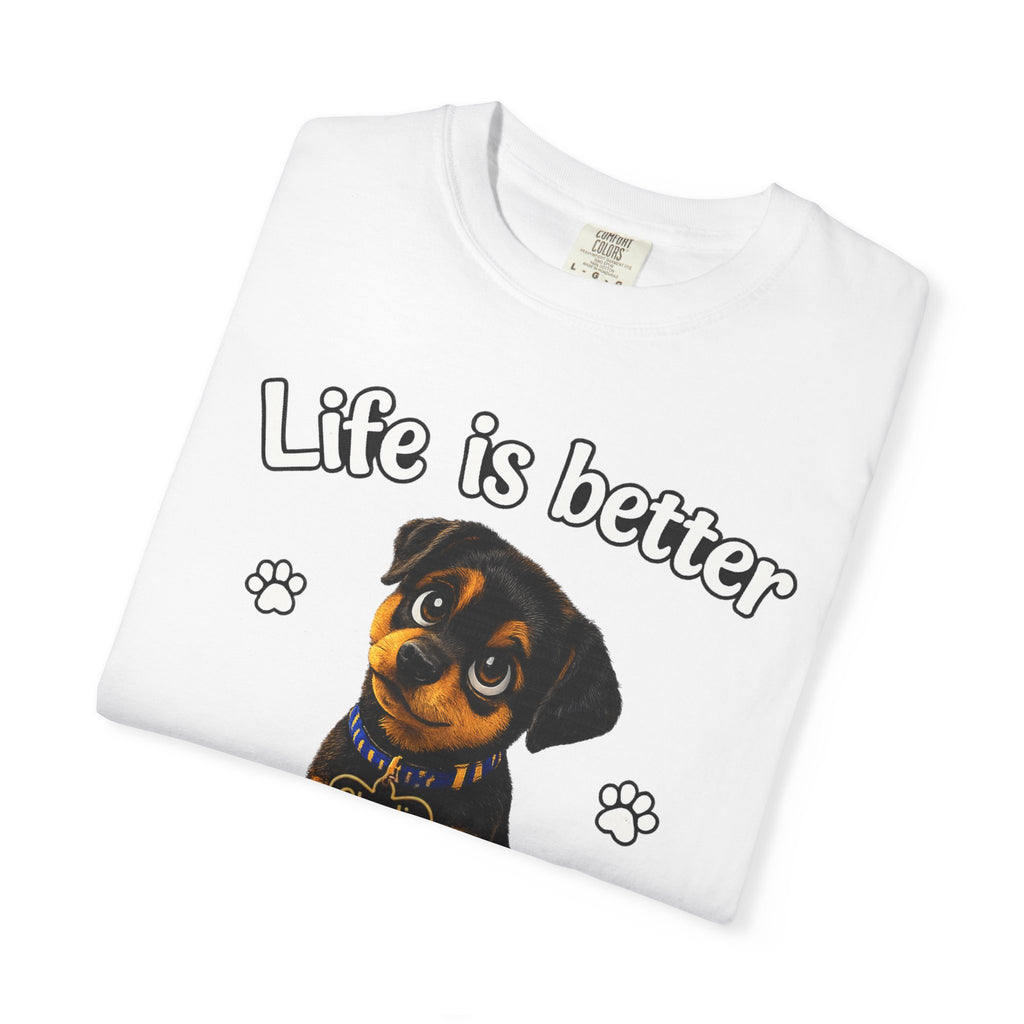 Charlie the Virtual Pet Life Is Better With a Dog Unisex Tee