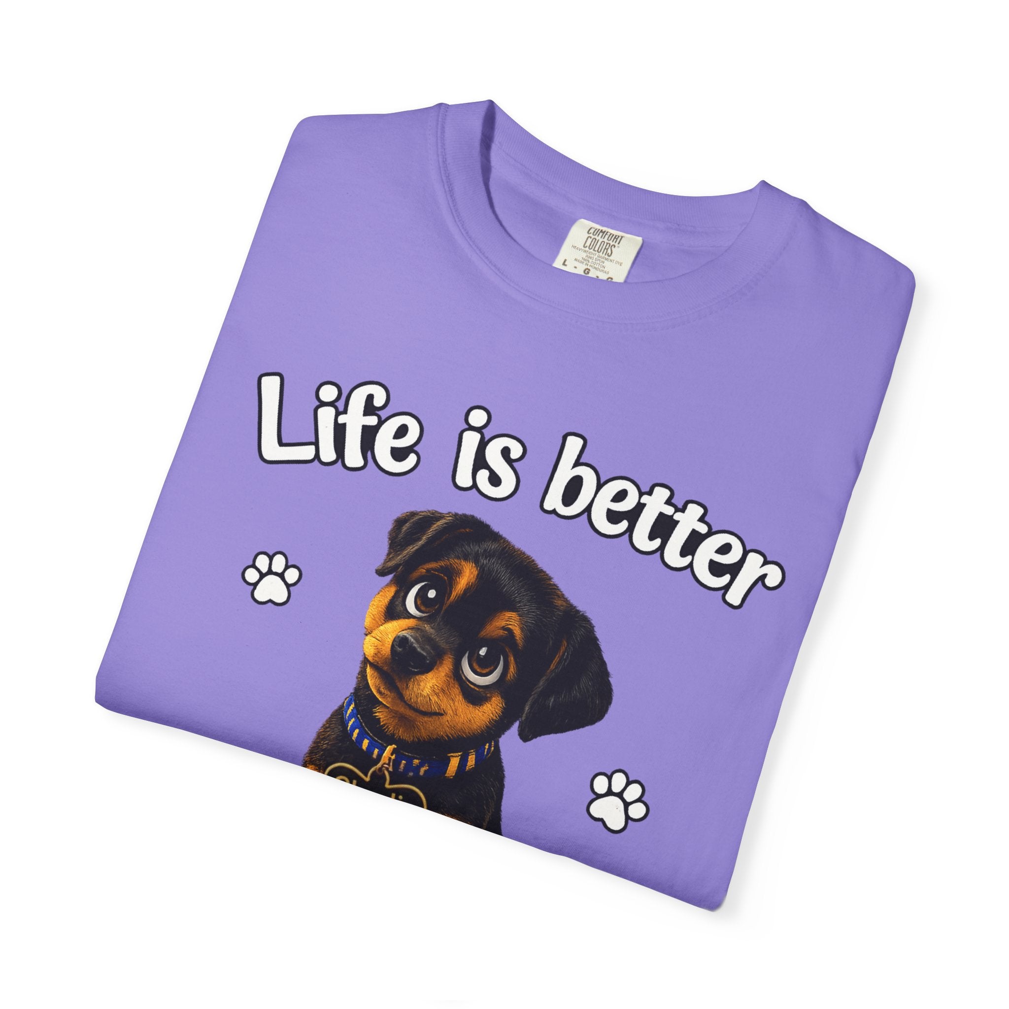 Charlie the Virtual Pet Life Is Better With a Dog Unisex Tee