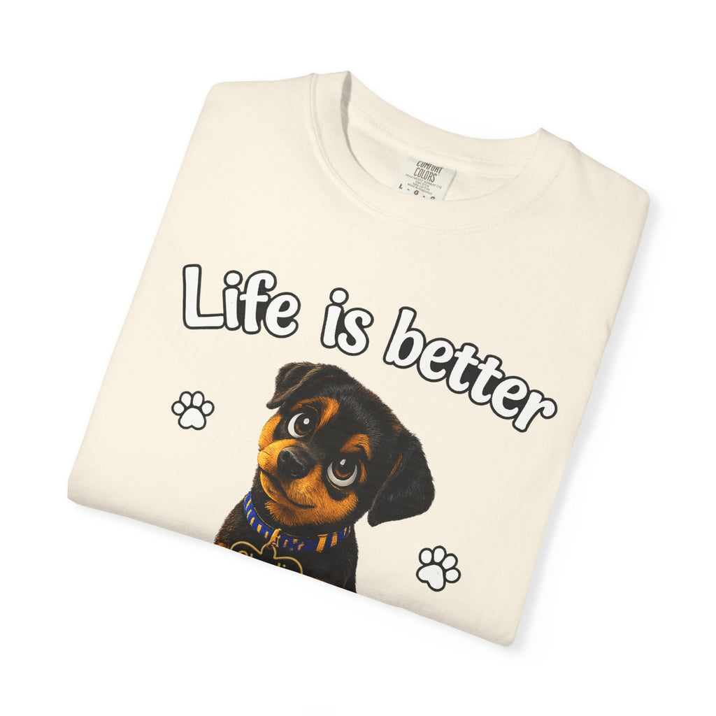 Charlie the Virtual Pet Life Is Better With a Dog Unisex Tee
