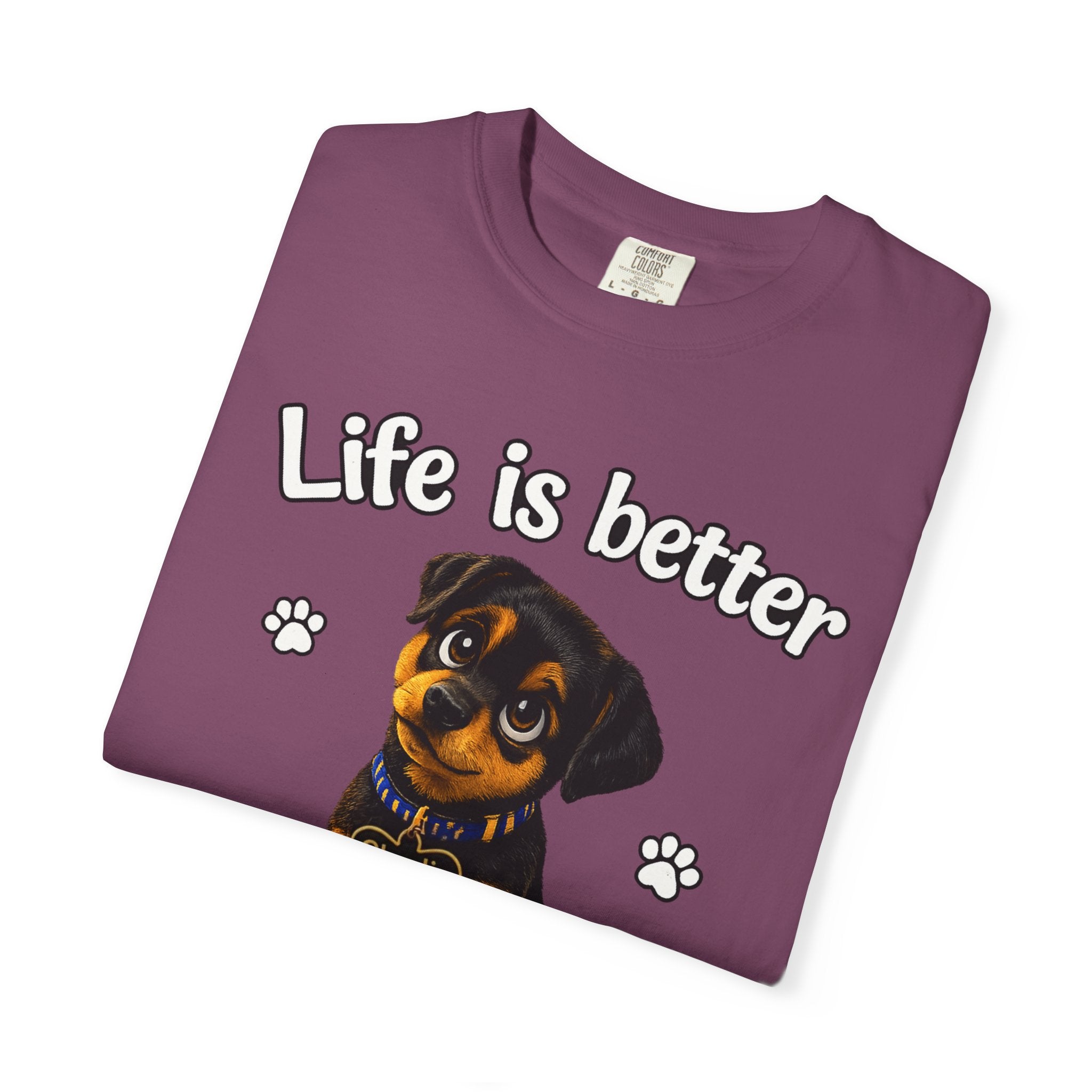 Charlie the Virtual Pet Life Is Better With a Dog Unisex Tee