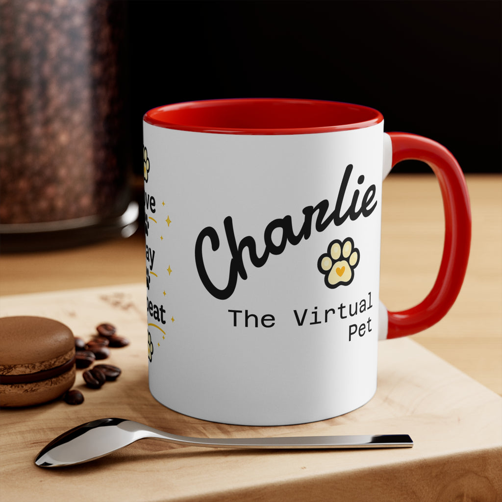 Charlie's Biggest Fan™ Accent Mug ☕🐾