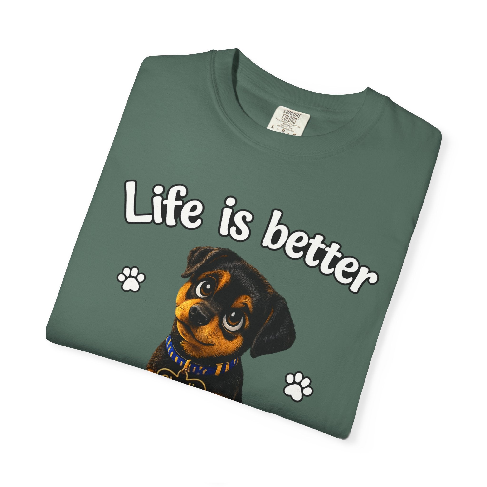 Charlie the Virtual Pet Life Is Better With a Dog Unisex Tee