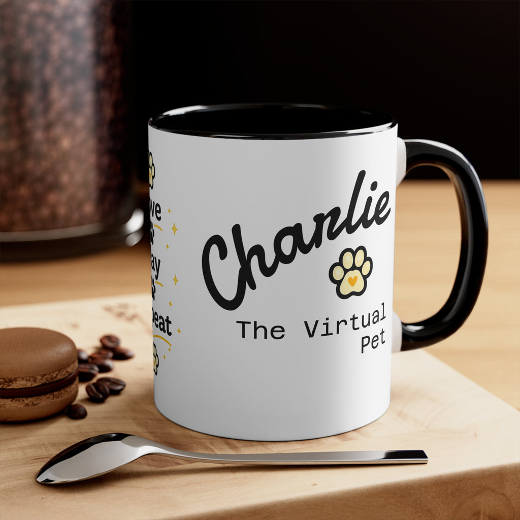 Charlie's Biggest Fan™ Accent Mug ☕🐾