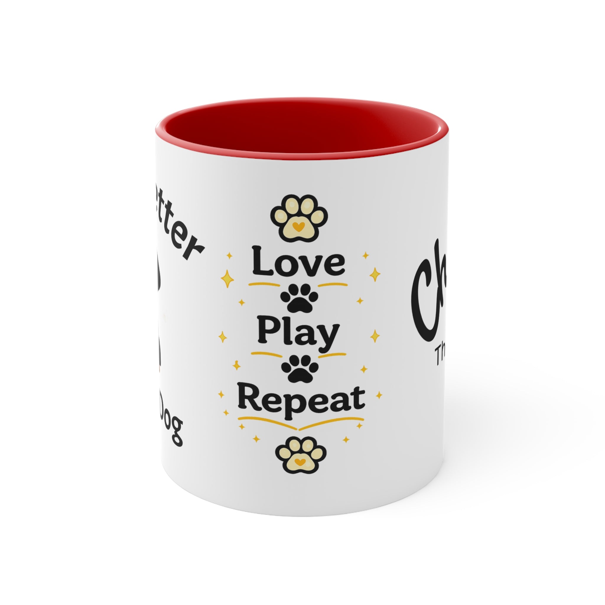 Charlie's Biggest Fan™ Accent Mug ☕🐾