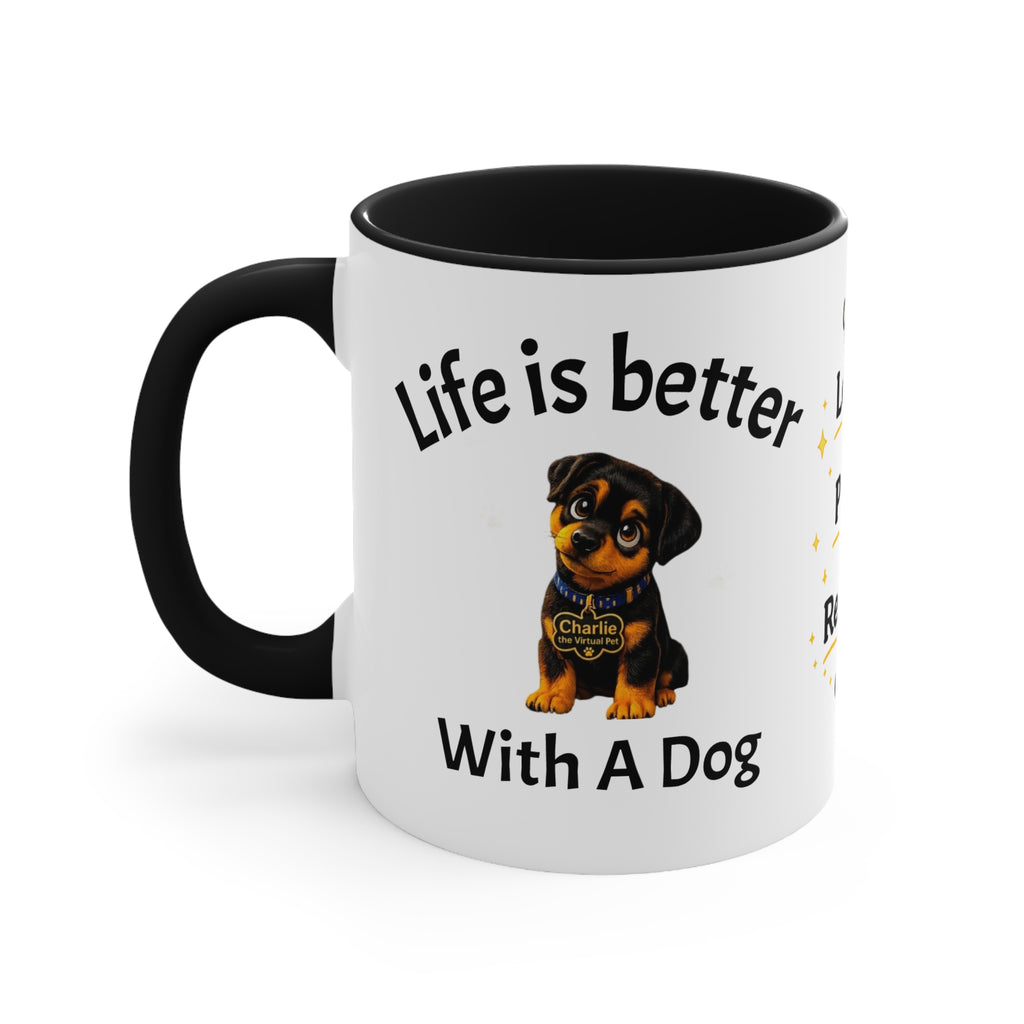 Charlie's Biggest Fan™ Accent Mug ☕🐾