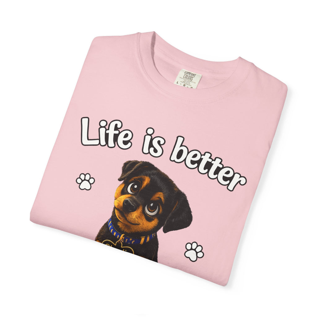 Charlie the Virtual Pet Life Is Better With a Dog Unisex Tee