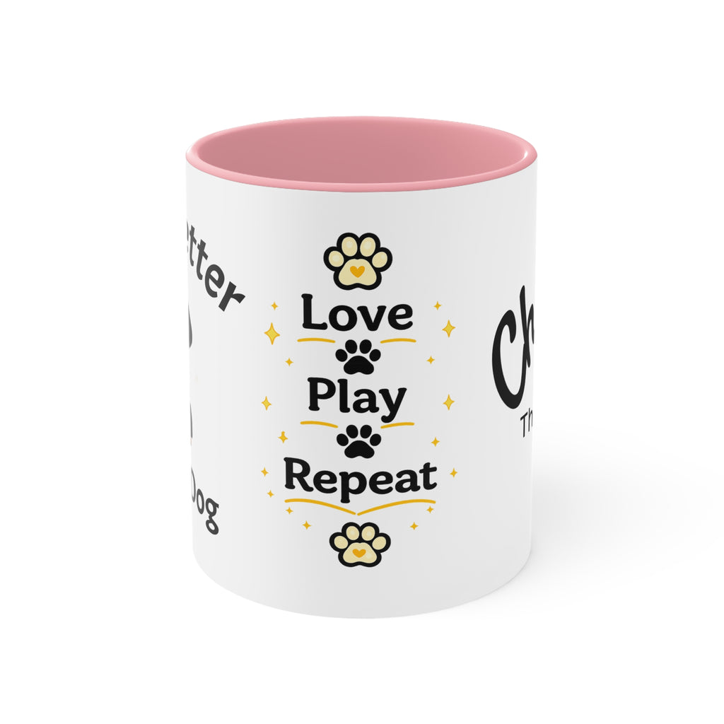 Charlie's Biggest Fan™ Accent Mug ☕🐾