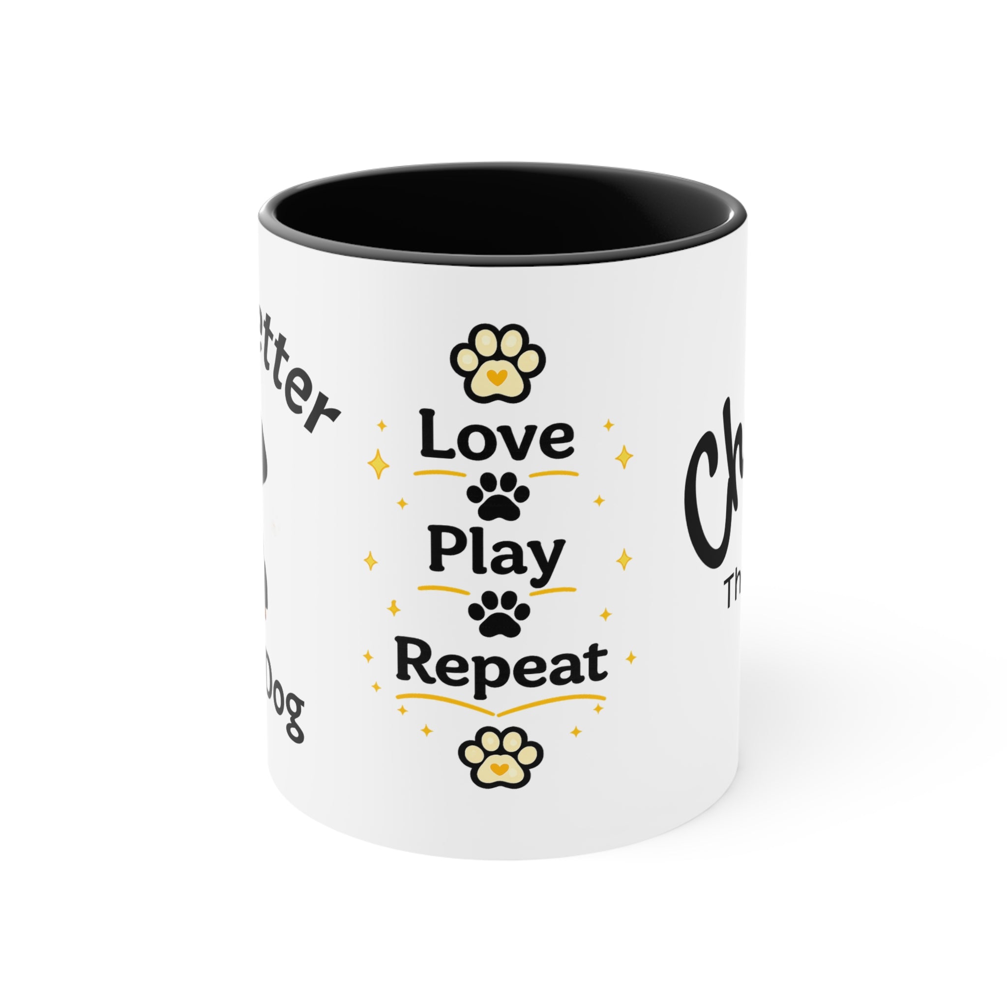 Charlie's Biggest Fan™ Accent Mug ☕🐾