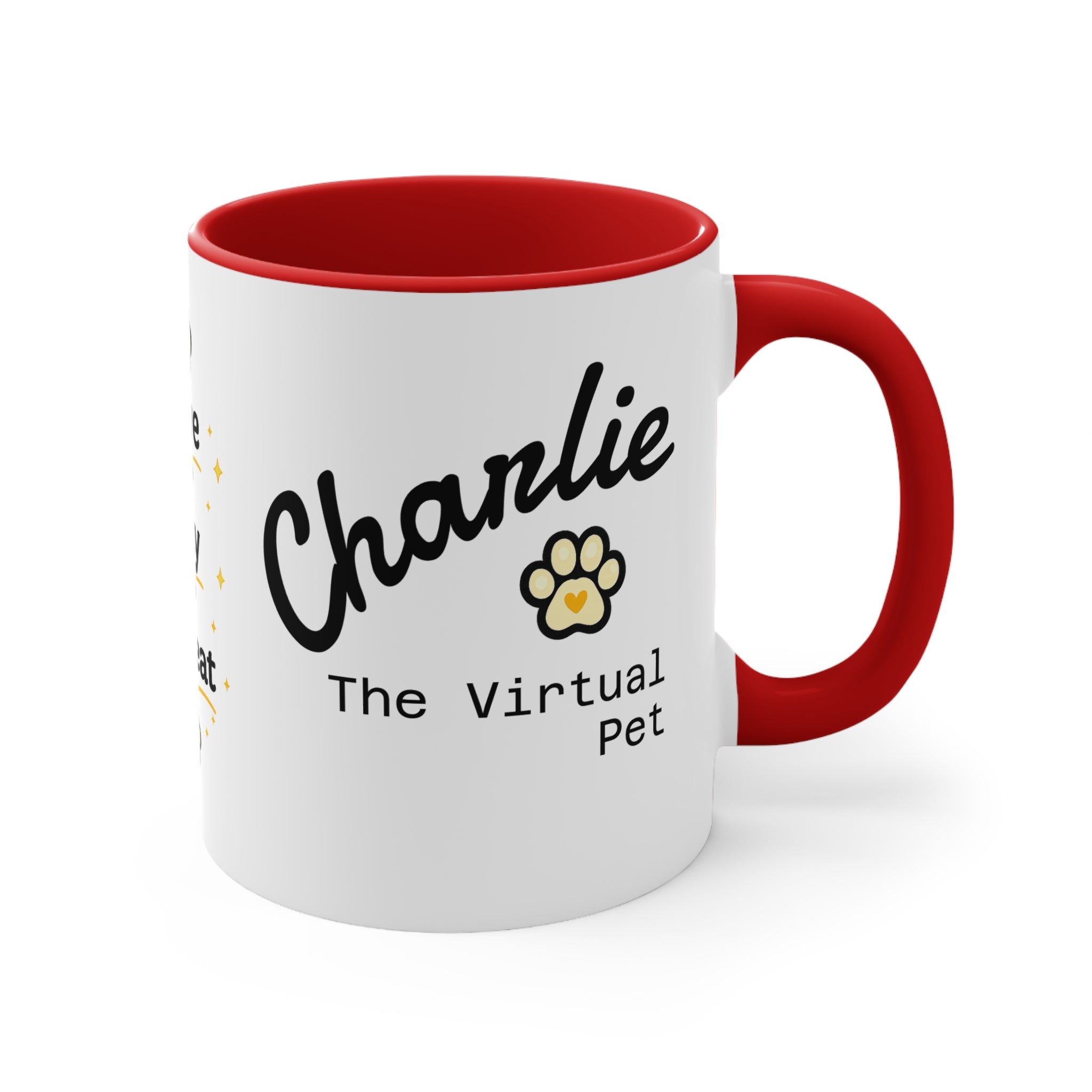 Charlie's Biggest Fan™ Accent Mug ☕🐾