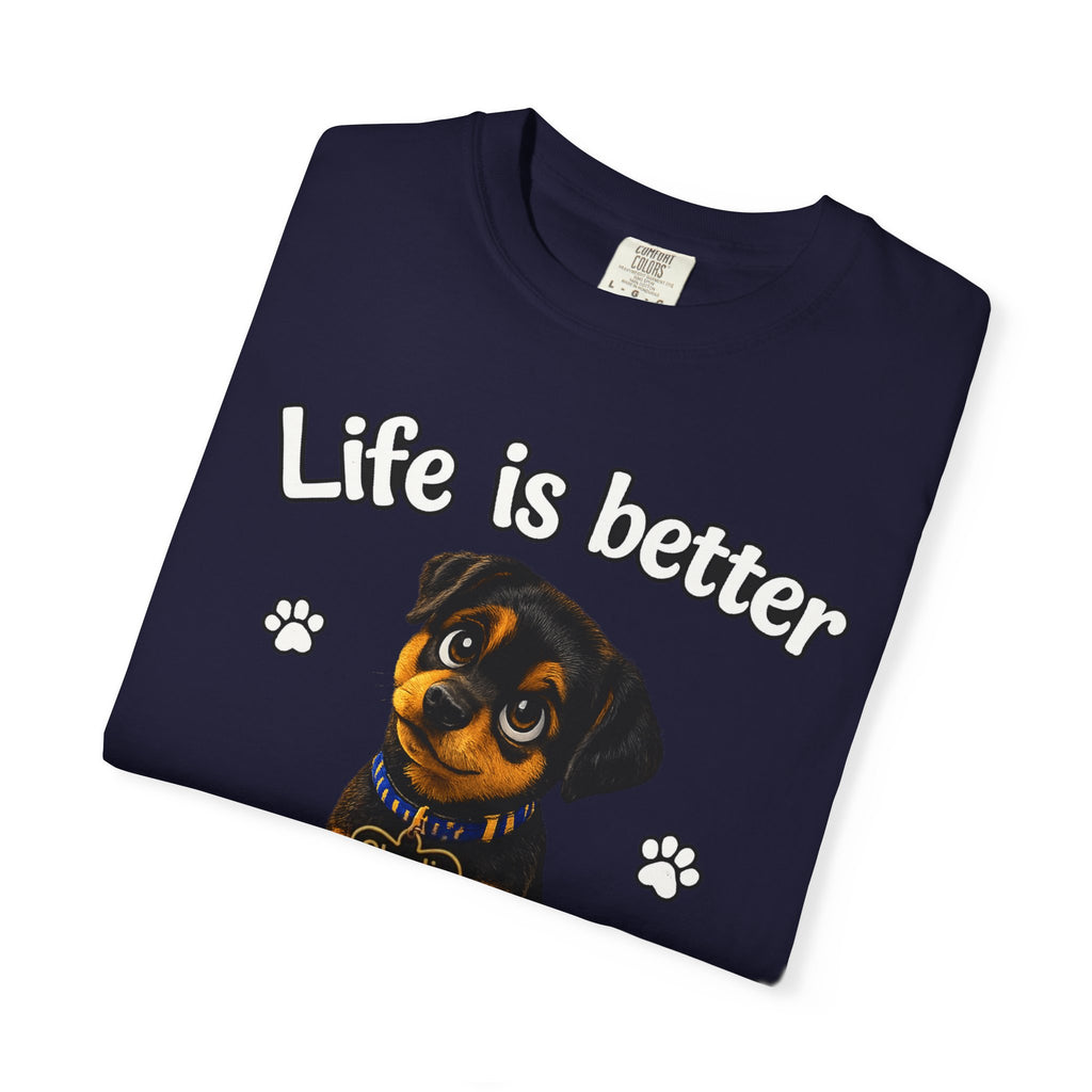 Charlie the Virtual Pet Life Is Better With a Dog Unisex Tee