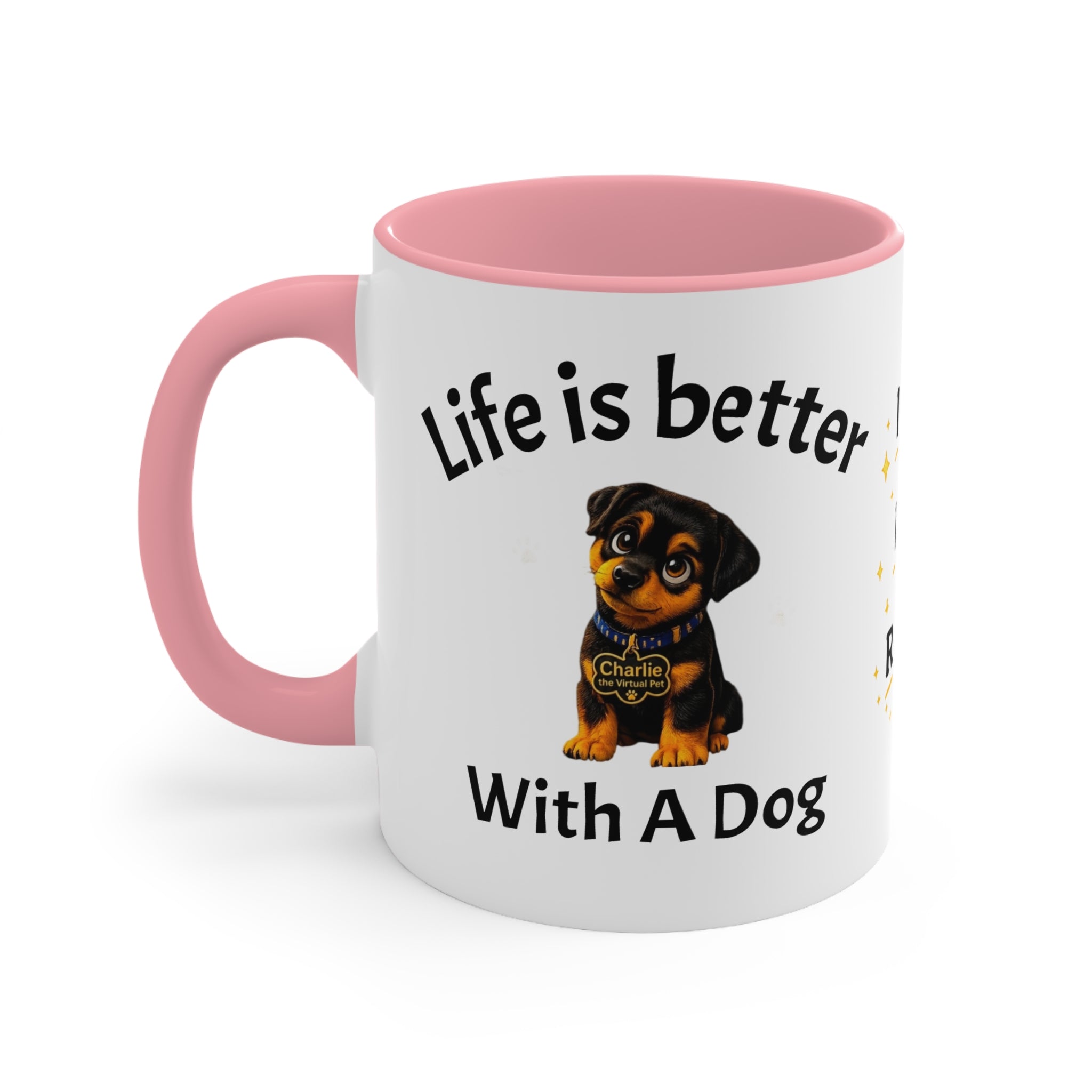 Charlie's Biggest Fan™ Accent Mug ☕🐾